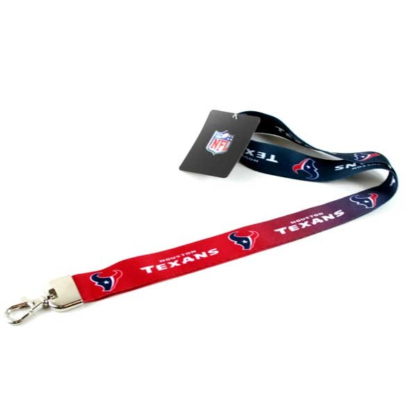 Houston Texans Lanyards - Ombre Team Lanyards - 12 For $30.00 - Wholesale Houston Texans Products - Texans Merchandise