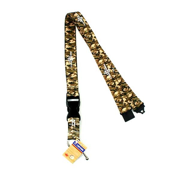 Houston Rockets Basketball - Army Camo Lanyards - $3.00 Each - Houston Rockets
