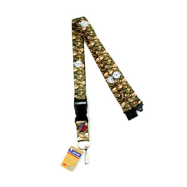 Portland Trailblazers - Army Camo Lanyards - 12 For $24.00 - Portland Trailblazers