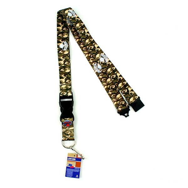 Wholesale NBA Items - New York Knicks Green Army Camo Lanyards - $3.00 Each - New York Knicks