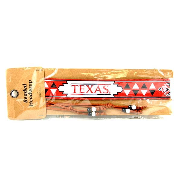 Wholesale Longhorns Merchandise - Beaded Headwraps - 2 For $5.00 - Texas Longhorns