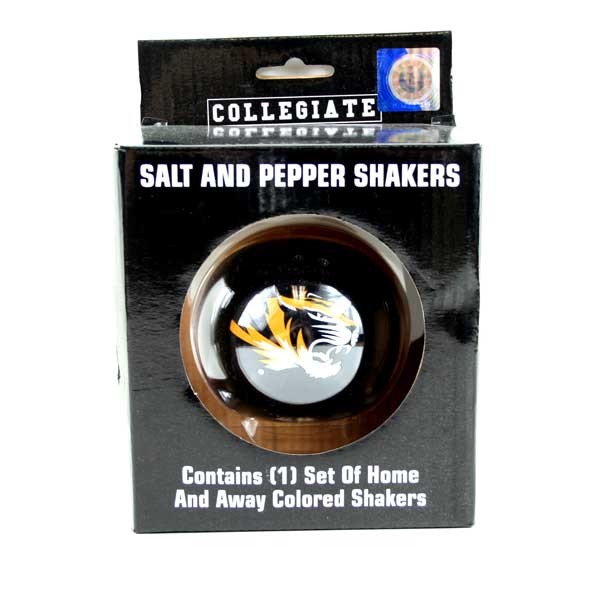 Missouri Tigers Items - Home And Away Ceramic Salt N Pepper Sets - 2 Sets For $10.00 - Missouri Tigers