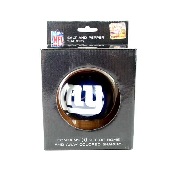 New York Giants Items - Home And Away Ceramic Salt N Pepper Sets - 12 Sets For $48.00 - Wholesale New York Giants Product - Giants Merchandsie 2