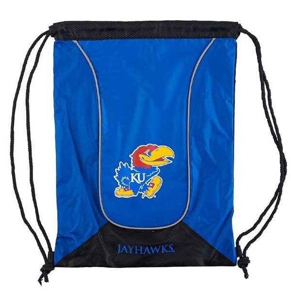 Kansas Jayhawks Cinch Bags - Double Header - 2 For $10.00 - Kansas Jayhawks