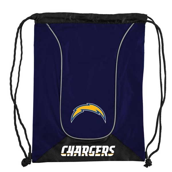 Los Angeles Chargers Cinch Bags - Double Header - 2 For $10.00 - Wholesale Los Angeles Chargers Products - Chargers Merchandise