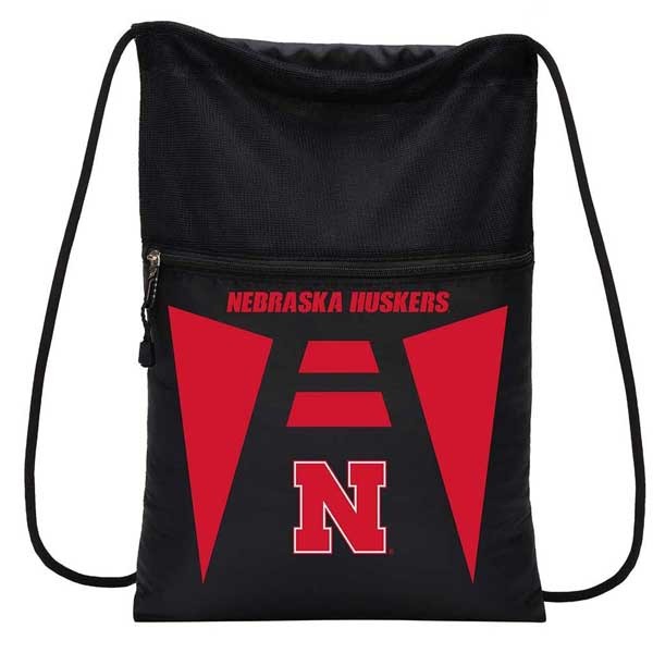 Nebraska Huskers Cinch Bags - TeamTech - 12 For $48.00 - Nebraska Huskers