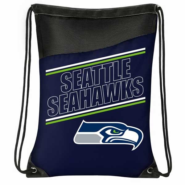 Seattle Seahawks Bags - Incline Cinch Sacks - 2 For $10.00 - Wholesale Seattle Seahawks Product - Seahawks Merchandise