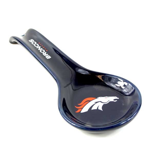 Denver Broncos Football - Ceramic Spoon Rest - 2 For $10.00 - Wholesale Denver Broncos Products - Denver Merchandise 2