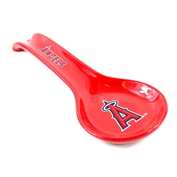 Kitchen Supplies - Los Angeles Angels - Ceramic Spoon Rest - 2 For $10.00 - Wholesale Los Angeles Angels Products - Angels Merchandise