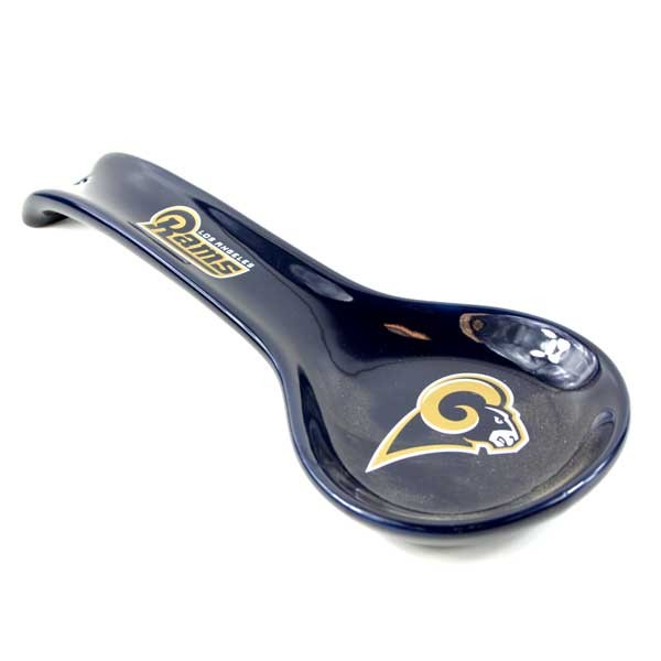 Los Angeles Rams Items - Ceramic Spoon Rest - 2 For $10.00 - Wholesale Los Angeles Rams Products - Rams Merchandise