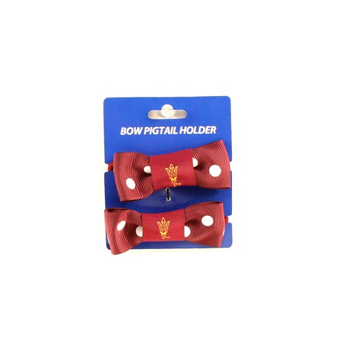Blowout - Arizona State Pigtail Holder Sets - 12 Sets For $12.00 - Arizona State