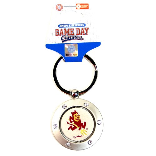 Blowout - Arizona State Sun Devils - Bling Style Spinner Keychains - 12 For $12.00 - Arizona State