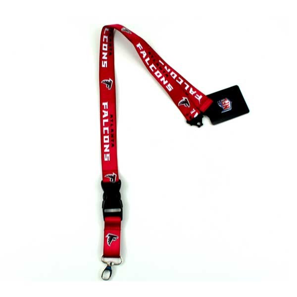 Wholesale Atlanta Falcons Merchandise - 2Side TC Lobster Claw Lanyards - $3.00 Each - Wholesale Atlanta Falcons Products - Wholesale Football Gear 2