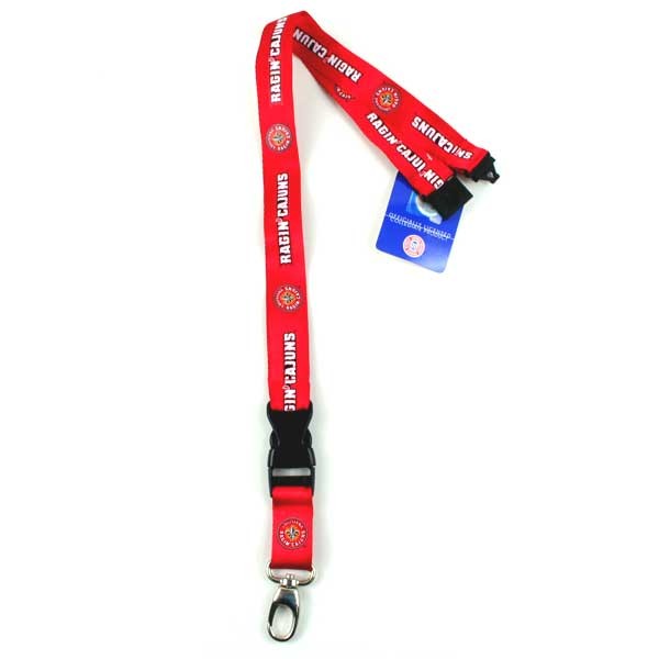 Ragin Cajuns Lanyards - 2Side TC Lobster Claw - 12 For $24.00 - Other Teams