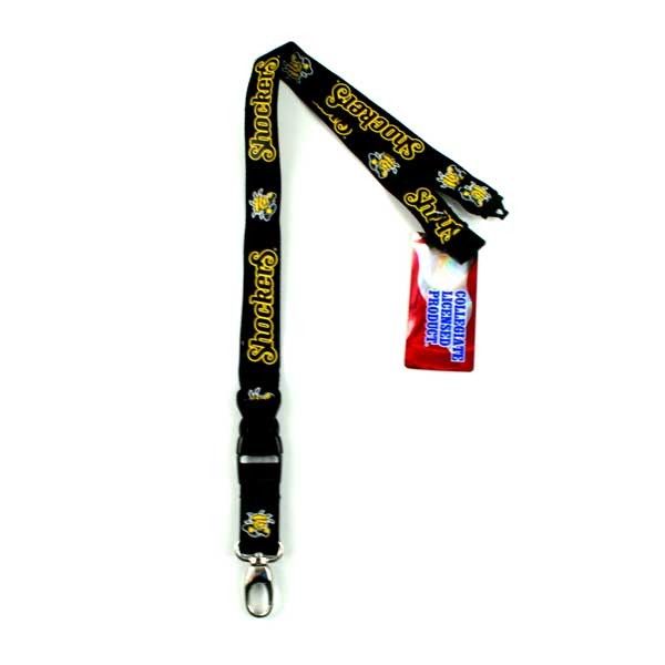 Wichita State Shockers Merchandise - 2Side TC Lobster Claw Lanyards - $3.00 Each - Wichita State