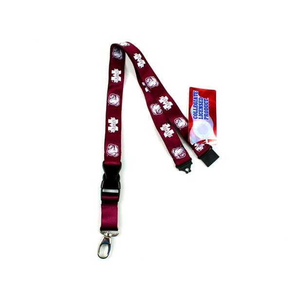 Mississippi State Lanyards - 2Side TC Lobster Claw - $3.00 Each - Mississippi State