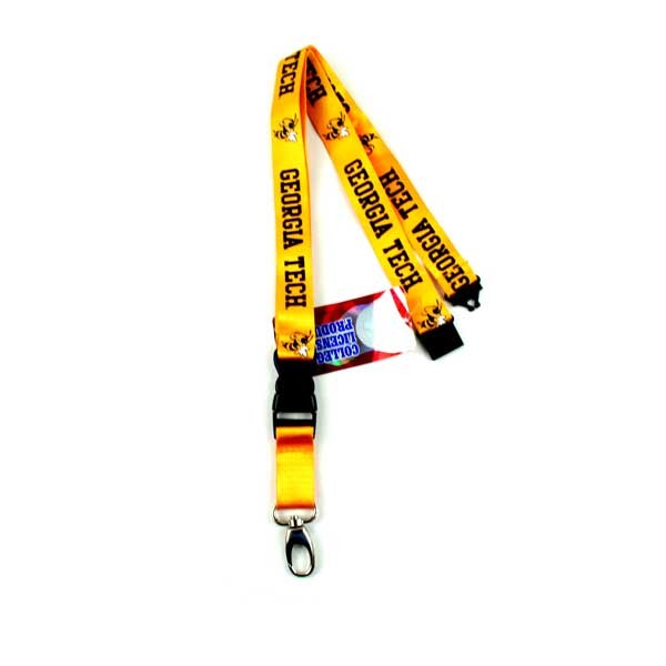 Georgia Tech Merchandise - 2Side TC Lobster Claw Lanyards - $3.00 Each - Georgia Tech