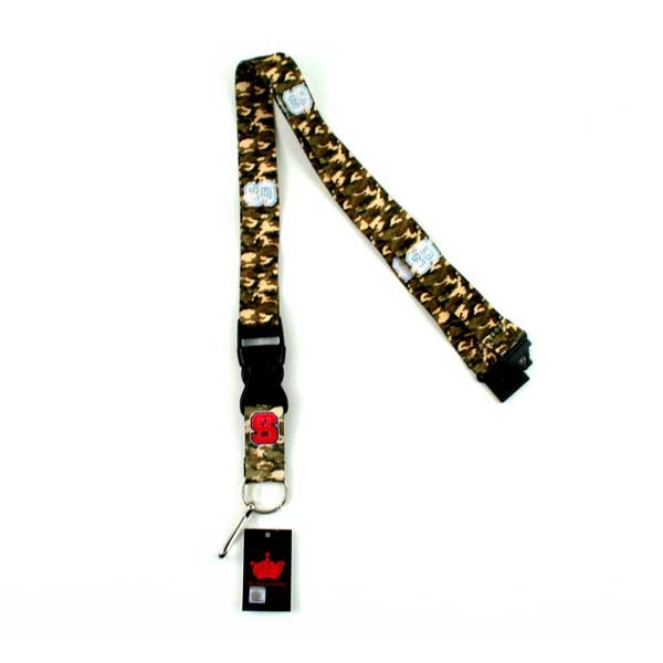 NC State Wolfpack Items - Army Camo Lanyards - 12 For $24.00 - NC State