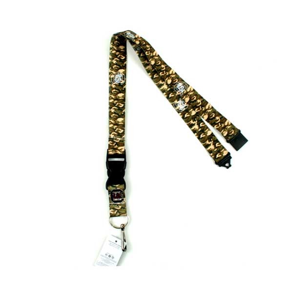 South Carolina Lanyards - Army Camo Style - 12 For $30.00 - South Carolina Gamecocks