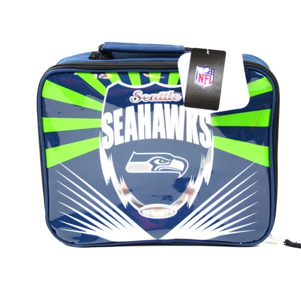 Seattle Seahawks - Insulated Lightning Lunch Bags - 12 For $48.00 - Wholesale Seattle Seahawks Product - Seahawks Merchandise