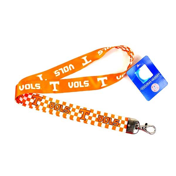 Wholesale College Lanyards - Tennessee Volunteers Orange 2Tone Lobster - $3.00 Each - Tennessee VOLS