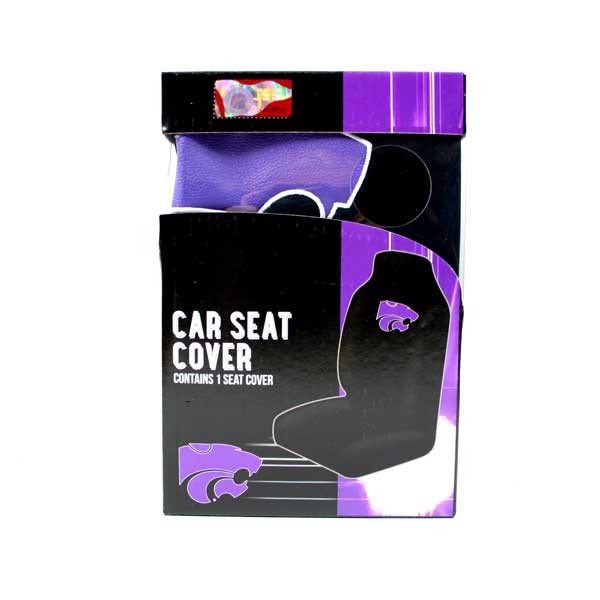 Wholesale KState Gear - Polyester Embroidered Logo Car Seat Covers - 2 For $20.00 - Kansas State