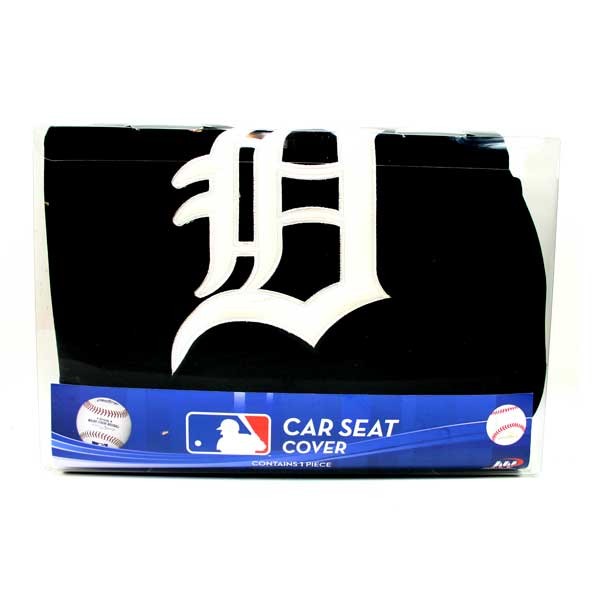 Detroit Tigers Car Sear Covers - Polyester - Embroidered Logo - 2 For $20.00 - Wholesale Detroit Tigers Products - Tigers Merchandise