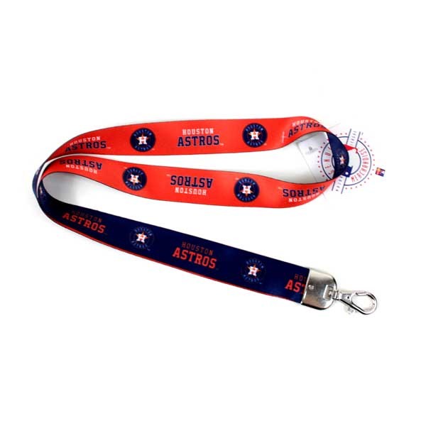 Houston Astros Lanyards - Series2 - 2Tone Lobster - 24 For $24.00 - Wholesale Houston Astros Products - Astros Merchandise 2