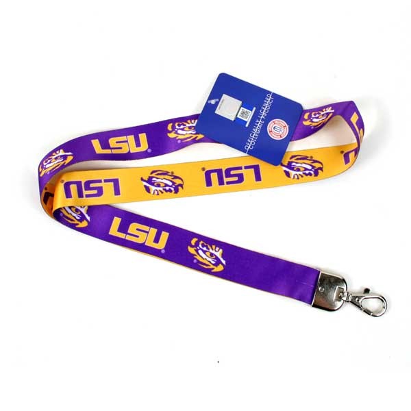 LSU Tigers Lanyards - Series2 - 2Tone Lobster - $3.00 Each - LSU