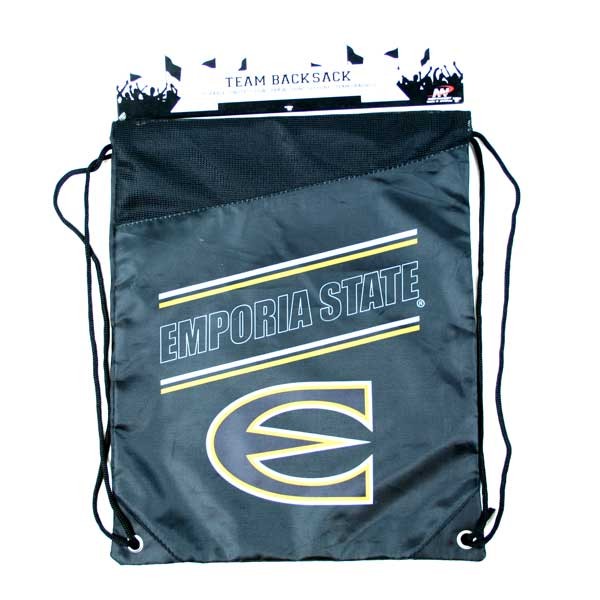 Emporia State Merchandise - Incline Cinch Bags - 12 For $30.00 - Kansas Jayhawks