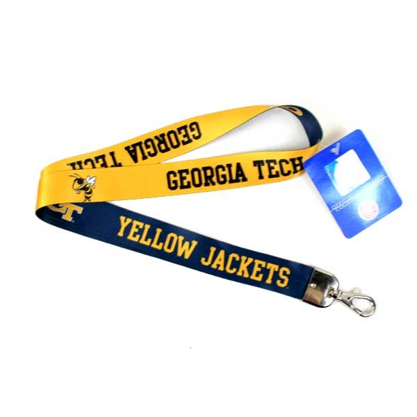 Georgia Tech Merchandise - Series2 - 2Tone Lob Lanyards - 12 For $24.00 - Georgia Tech