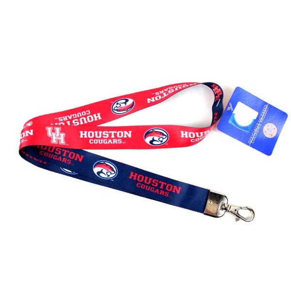 Houston Cougars Merchandise - Series2 - 2Tone Lob Lanyards - 24 For $24.00 - Houston Cougars