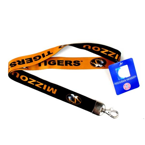 Wholesale Missouri Tigers Merchandise - S2 - 2Tone Lob Lanyards - 12 For $24.00 - Missouri Tigers