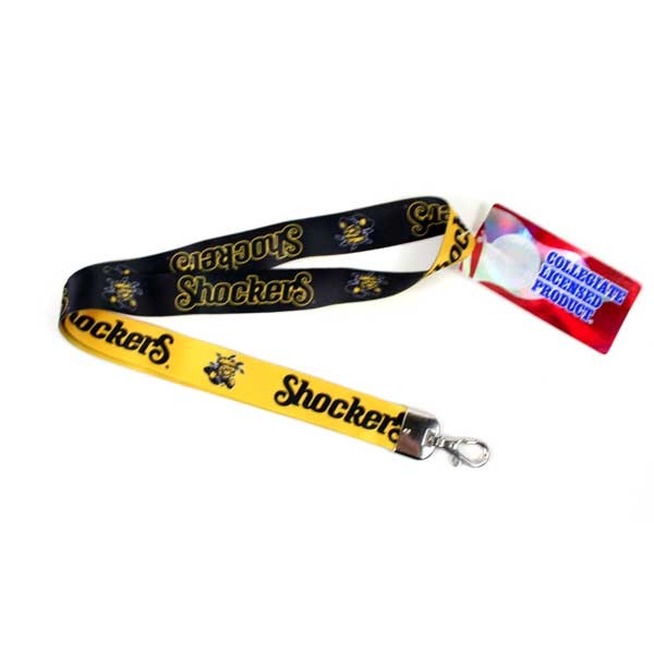Wichita State Shockers Merchandise - S2 - 2Tone Lob Lanyards - 12 For $24.00 - Wichita State