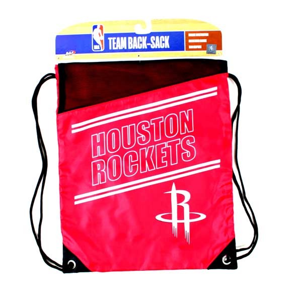 Houston Rockets Merchandise - Incline Cinch Sacks - 12 For $48.00 - Houston Rockets