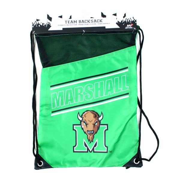 Marshall University Merchandise - Incline Cinch Sacks - 12 For $48.00 - Marshall