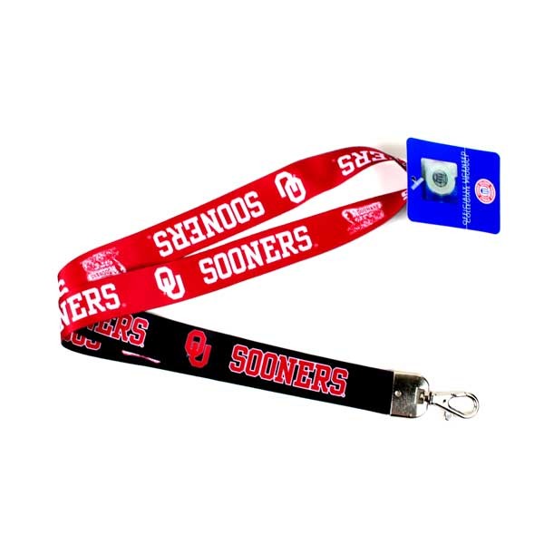 Oklahoma Sooners Merchandise - Series2 - 2T Lob Lanyards - 12 For $24.00 - Oklahoma