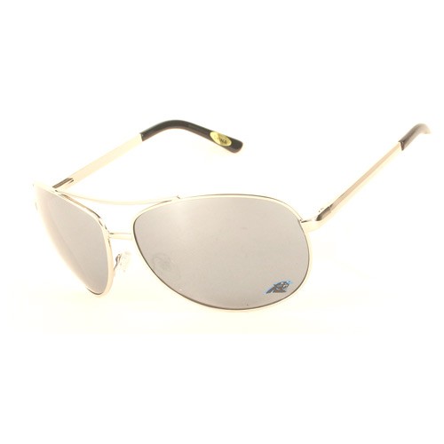 Blowout - Carolina Panthers Sunglasses - SISK Spring Hinge Aviator - 12 Pair For $48.00 - Wholesale Carolina Panthers Products - Carolina Football
