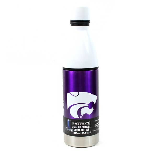 KState Wildcats Bottles - 25OZ Stainless Universal Hot/Cold Bottle - 2 For $15.00 - Kansas State