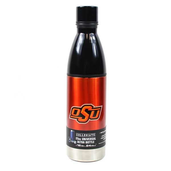 Oklahoma State Cowboys Bottles -25OZ Stainless Universal Hot/Cold Bottle - 2 For $15.00 - Oklahoma State