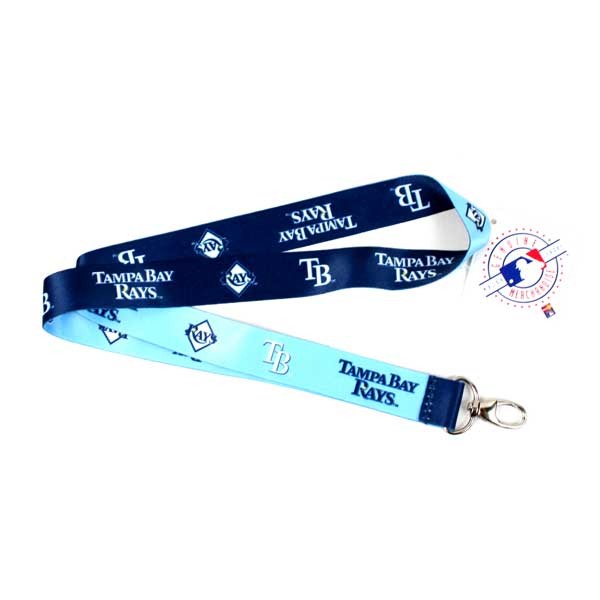 Tampa Bay Rays Lanyards - 2Tone Series2 Lobster Style - 12 For $12.00 - Wholesale Tampa Bay Rays Products - Rays Merchandise
