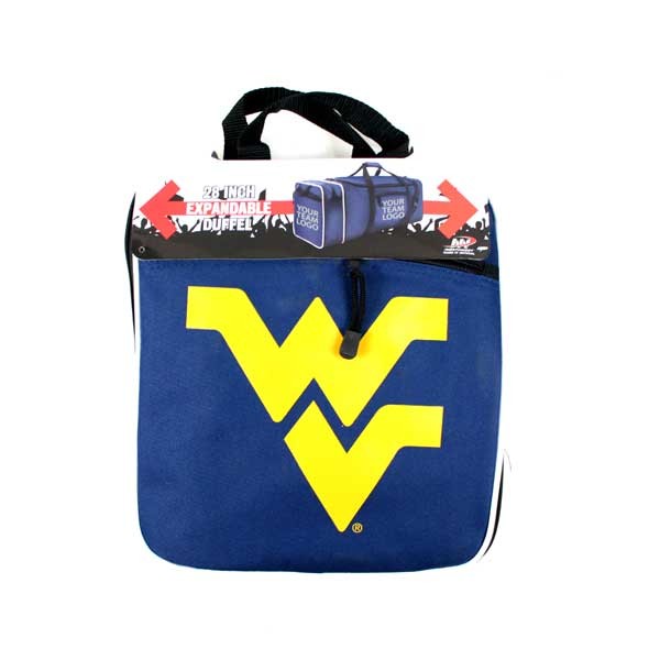 Wholesale West Virginia Merchandise - 28" Steal Expandable Duffel Bags - 2 For $30.00 - West Virginia