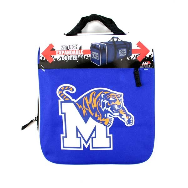 Memphis Tigers Merchandise - 28" Expandable Full Size Steal Duffel Bags - 2 For $30.00 - Memphis Tigers