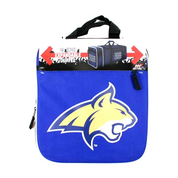Montana State Bobcats Merchandise - 28" Expandable Full Size Steal Duffel Bags - 2 For $30.00 - Montana State