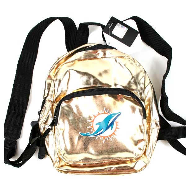 Miami Dolphins Backpacks - 10" Spotlight - 2 For $13.00 - Wholesale Miami Dolphins Products - Dolphins Merchandise