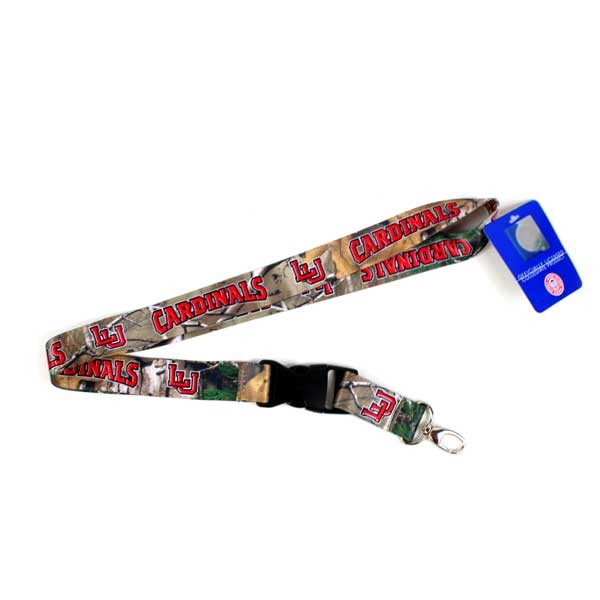 Lamar University Merchandise - LU Cardinals - Camo Lob Style Lanyards - 24 For $24.00 - Other Teams