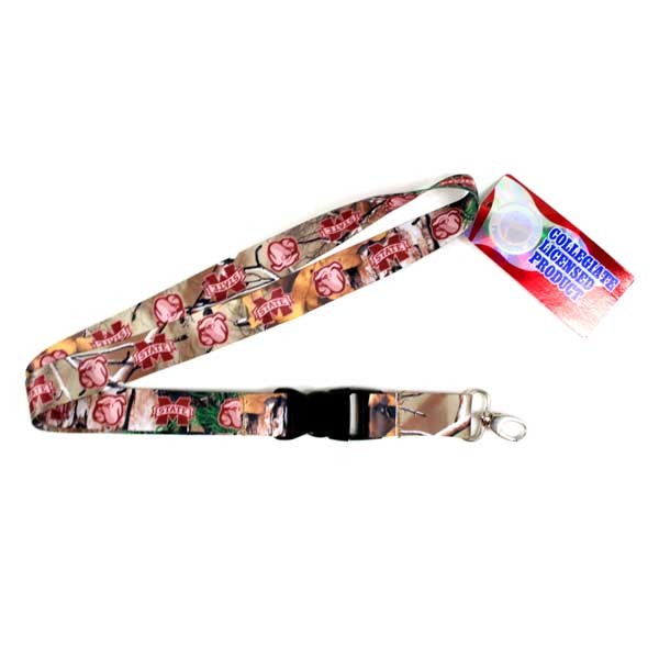 Mississippi State Merchandise - Camo Lob Style Lanyards - 12 For $30.00 - Mississippi State