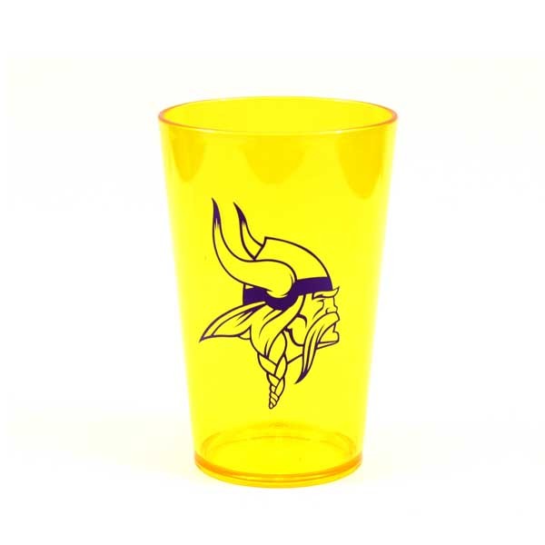 Minnesota Vikings Gear - 12OZ Yellow Acrylic Tumblers - 12 For $18.00 - Wholesale Minnesota Vikings Products - Vikings Merchandise 2