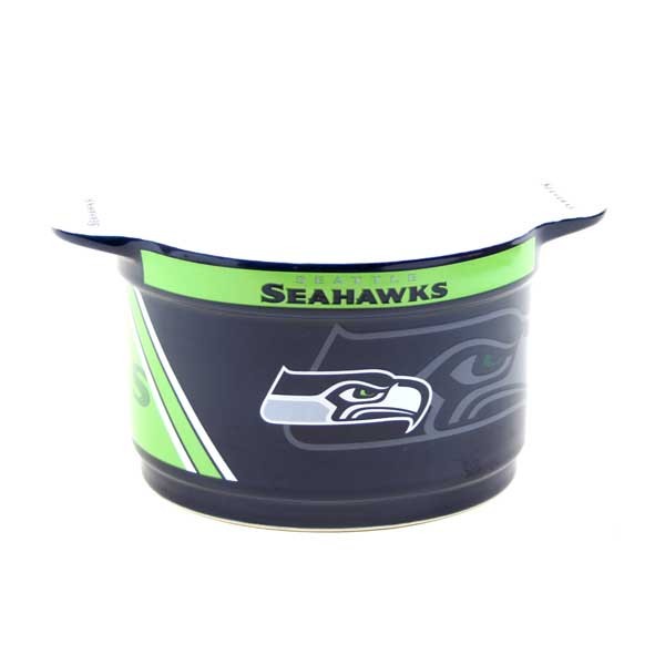 Seattle Seahawks Gear - 23OZ Ceramic GameTime Bowls - 2 For $10.00 - Wholesale Seattle Seahawks Product - Seahawks Merchandise