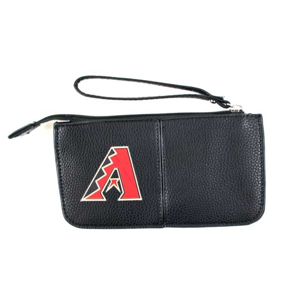 Arizona Diamondbacks - Black Wristlet Pocket Book - 12 For $30.00